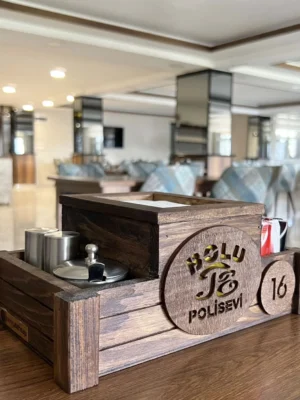 Ahşap peçetelik 1080